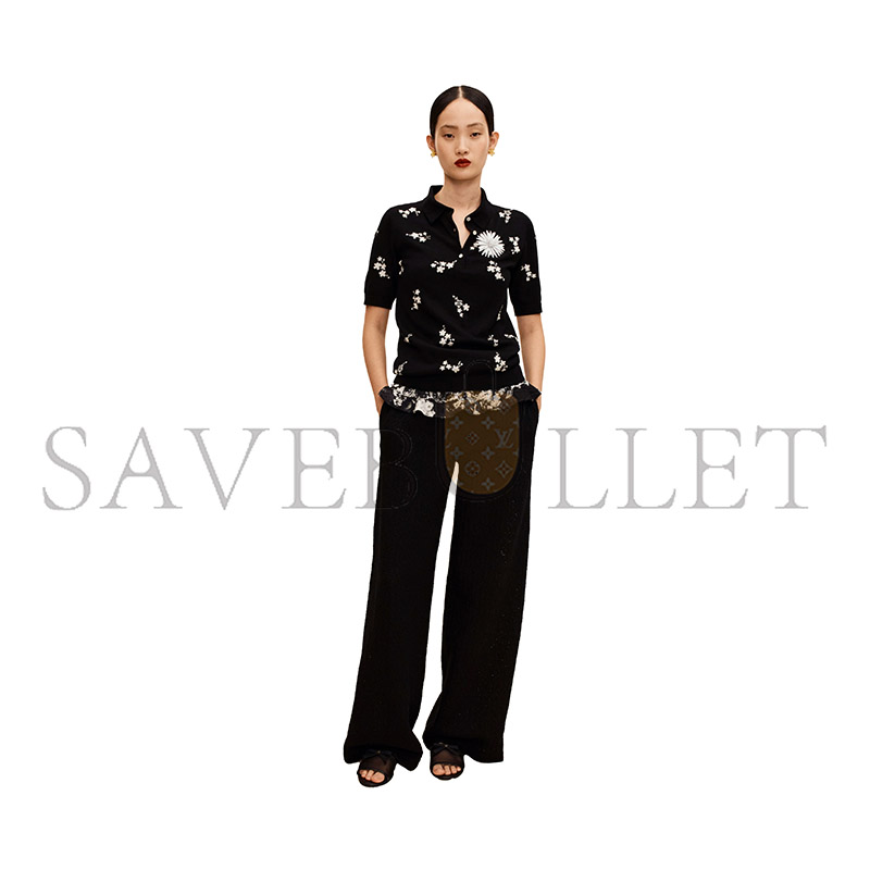 CHANEL MULES MESH BLACK G47023